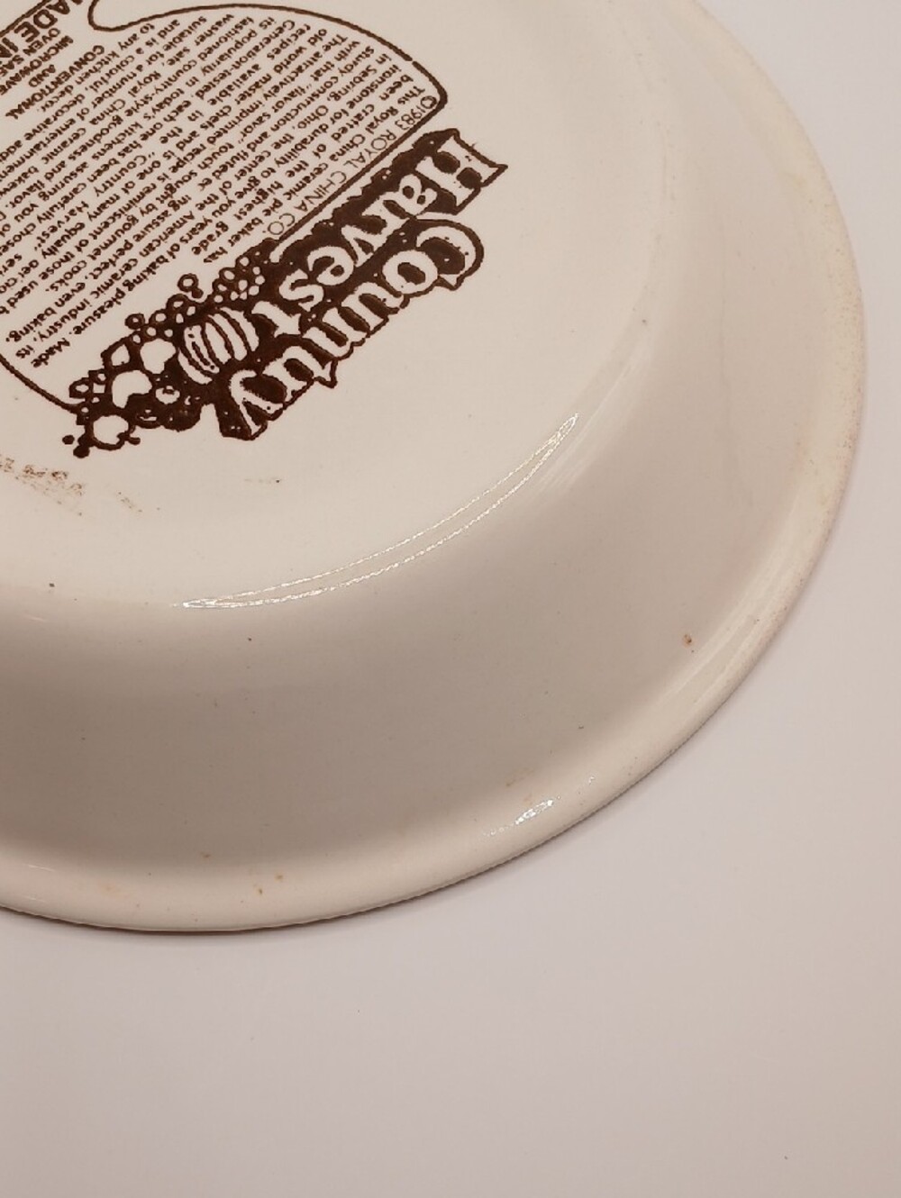 Vintage Strawberry Pie Plate w/ Recipe Royal China Co. - Picture 16 of 16
